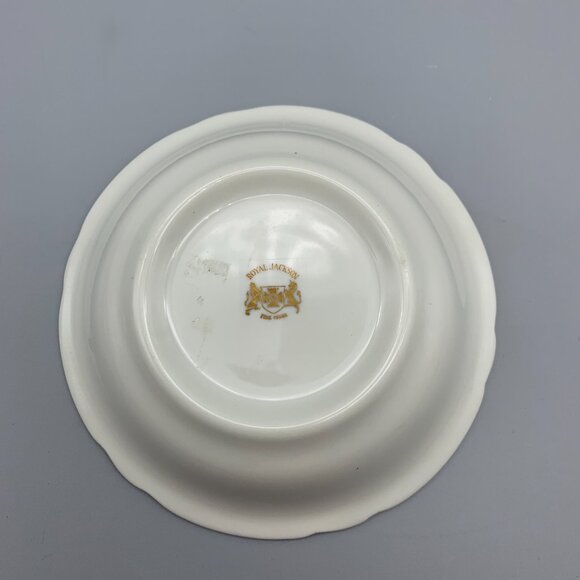 Vintage 1950's Royal Jackson set of 4 Dessert Fruit Bowls "Sandra" Pattern - Picture 7 of 7